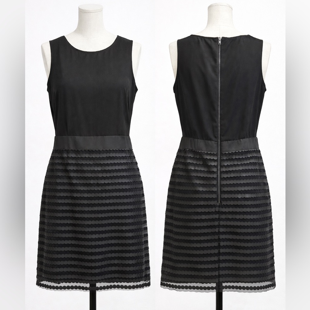 Elegant Black Sleeveless Dress